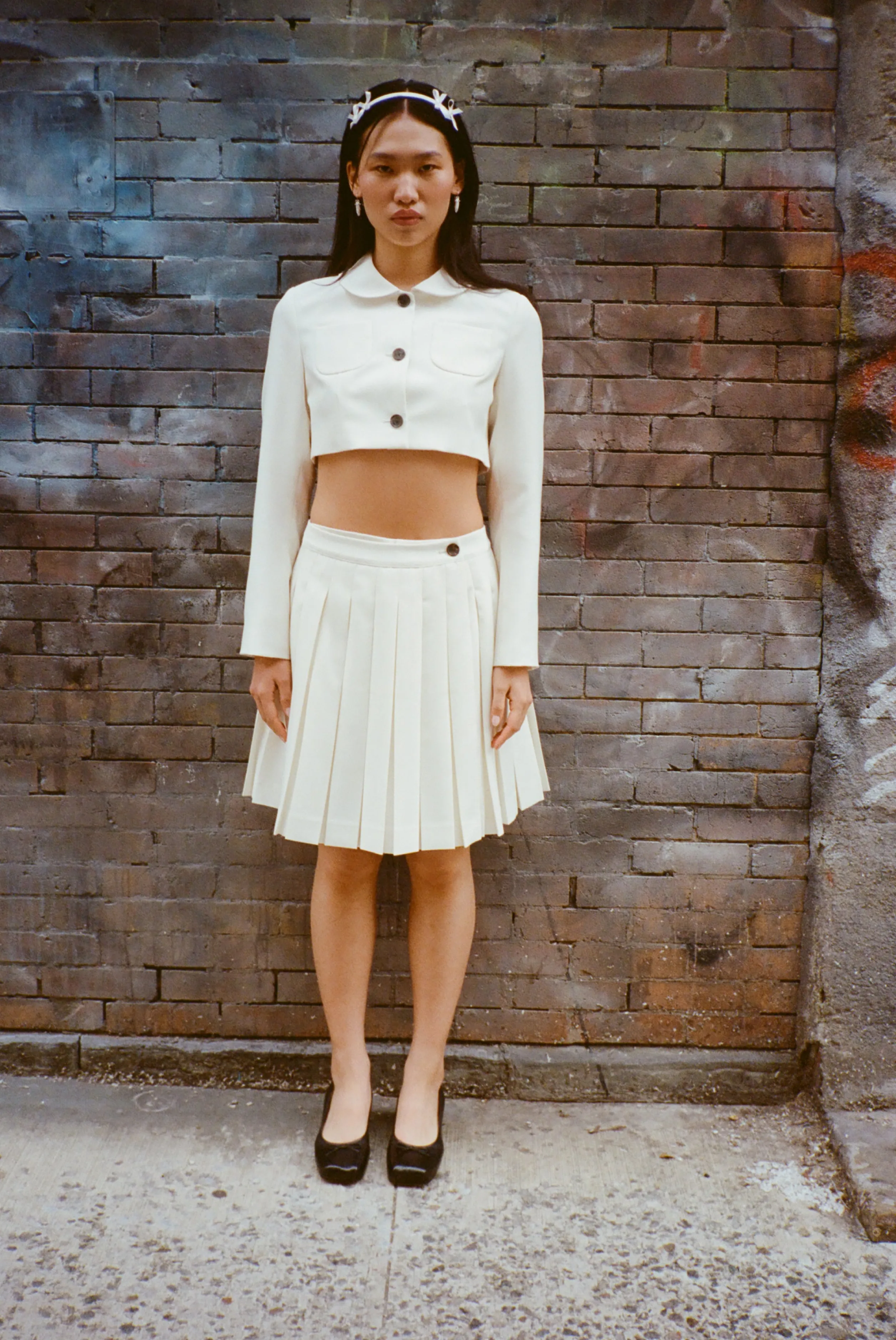 ASTRA SKORT IN BONE>SANDY LIANG Best Sale