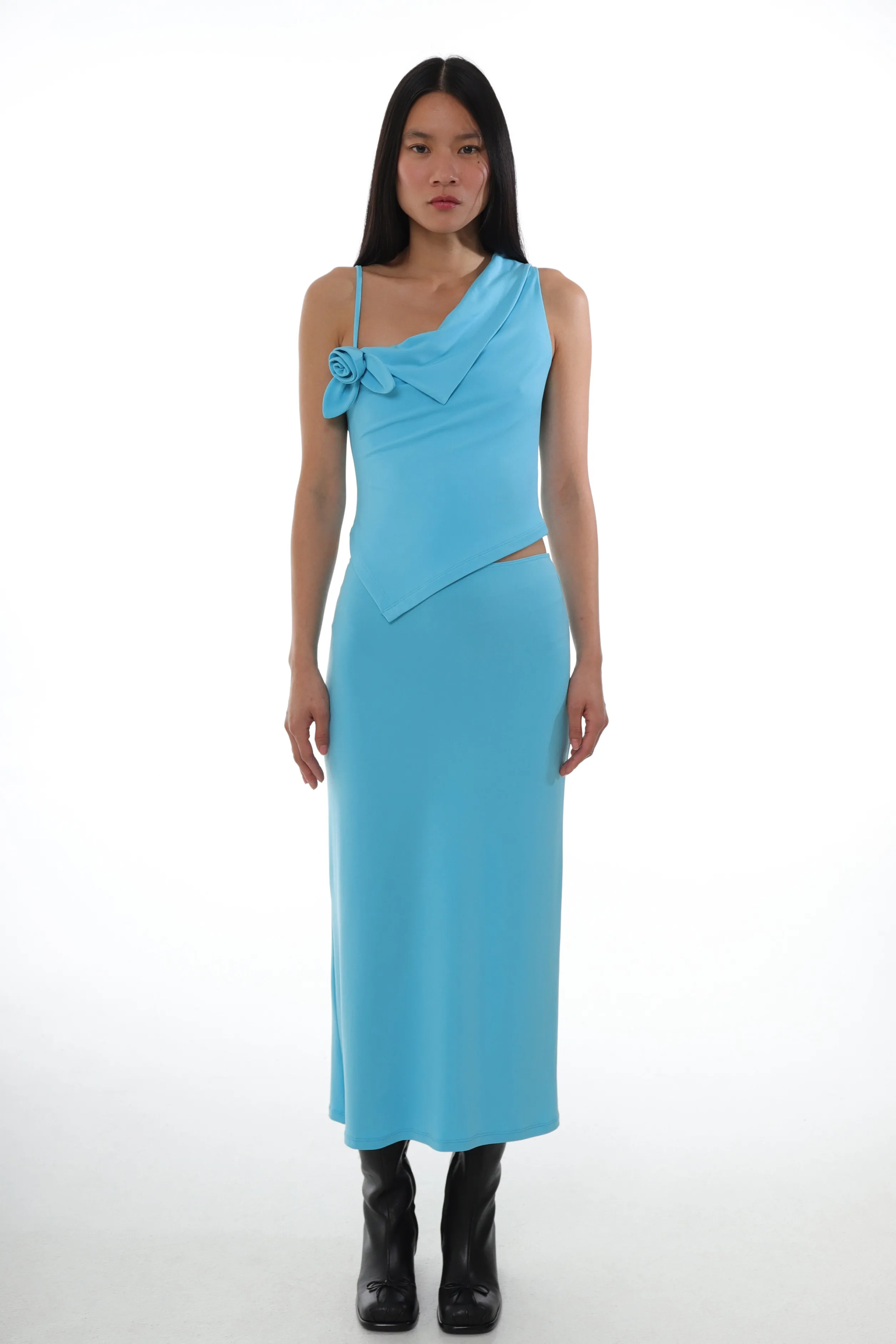 AXEW SKIRT IN TURQUOISE>SANDY LIANG Discount