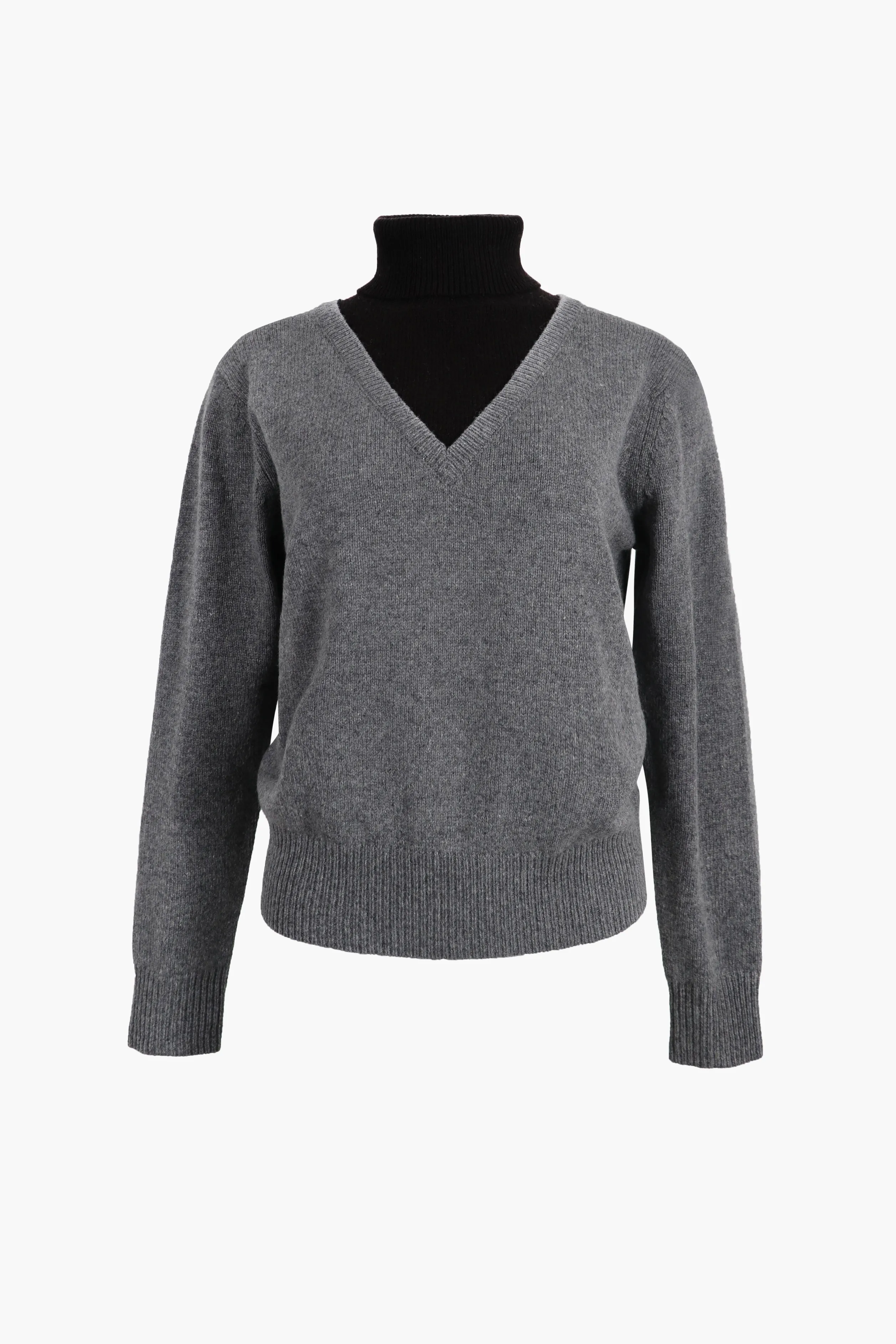 BAMBOO SWEATER IN CHARCOAL>SANDY LIANG New