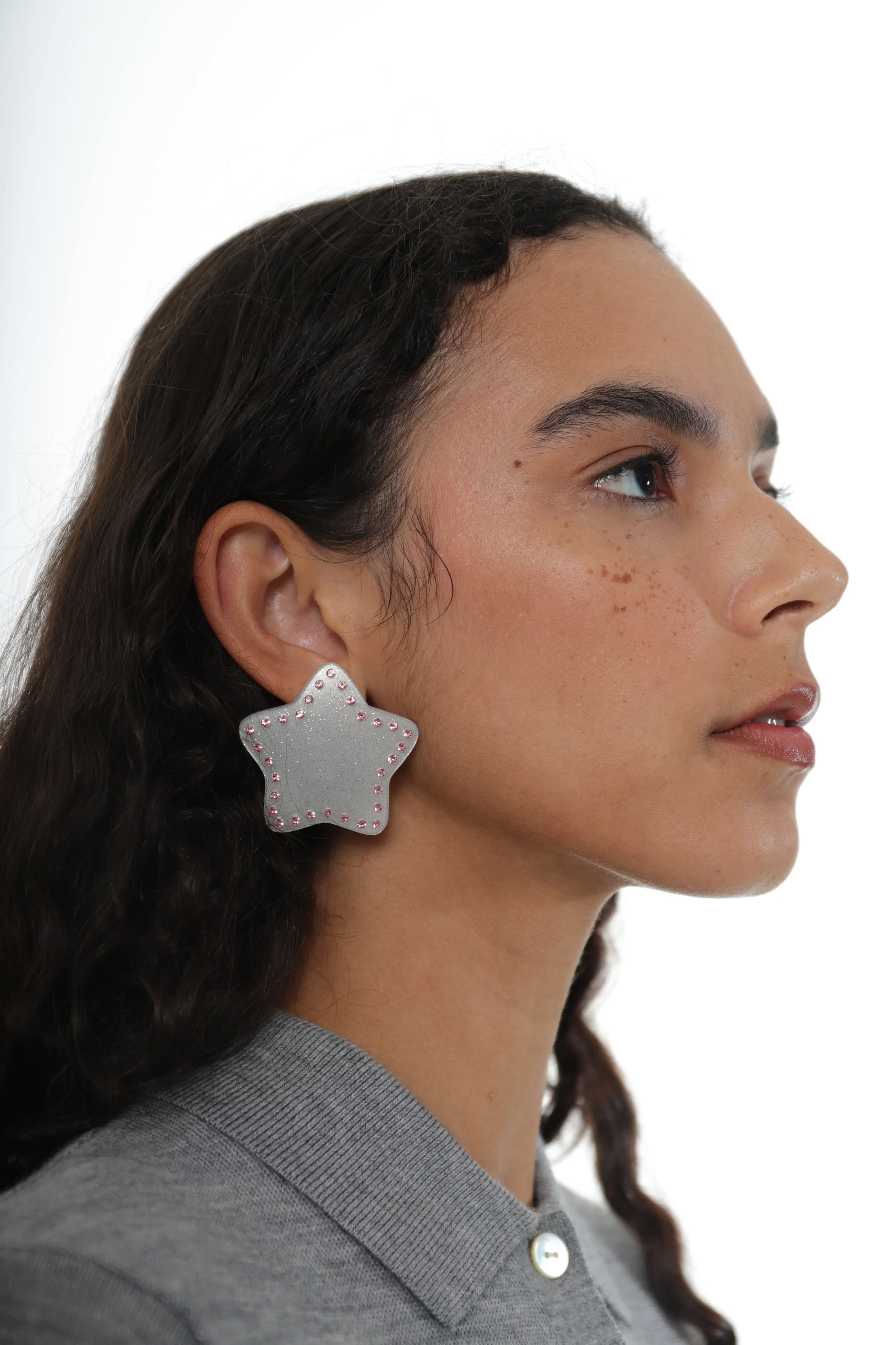 COSMO EARRINGS IN CLOUDY>SANDY LIANG Cheap