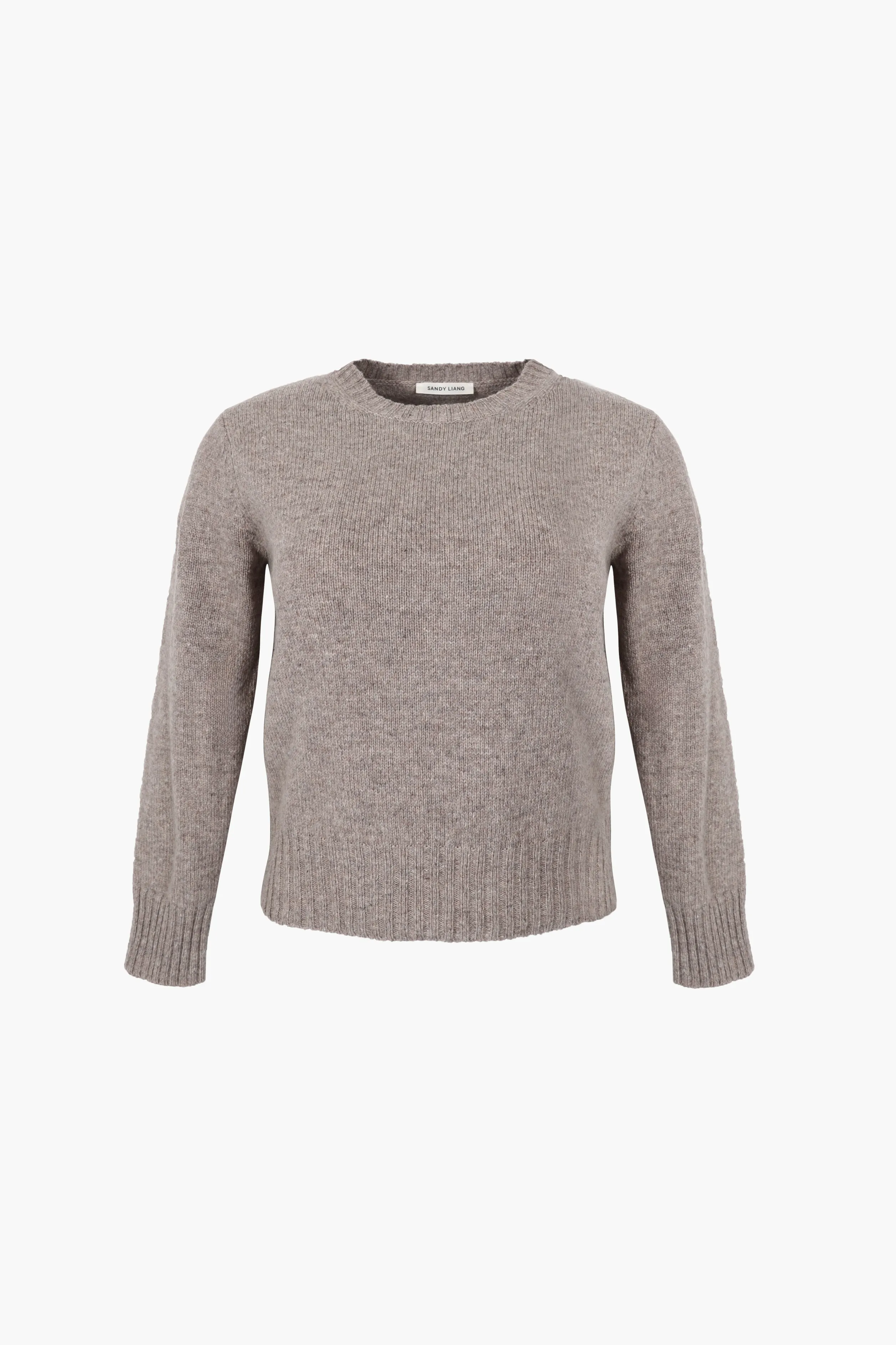 DUCK SWEATER IN TAUPE>SANDY LIANG Store
