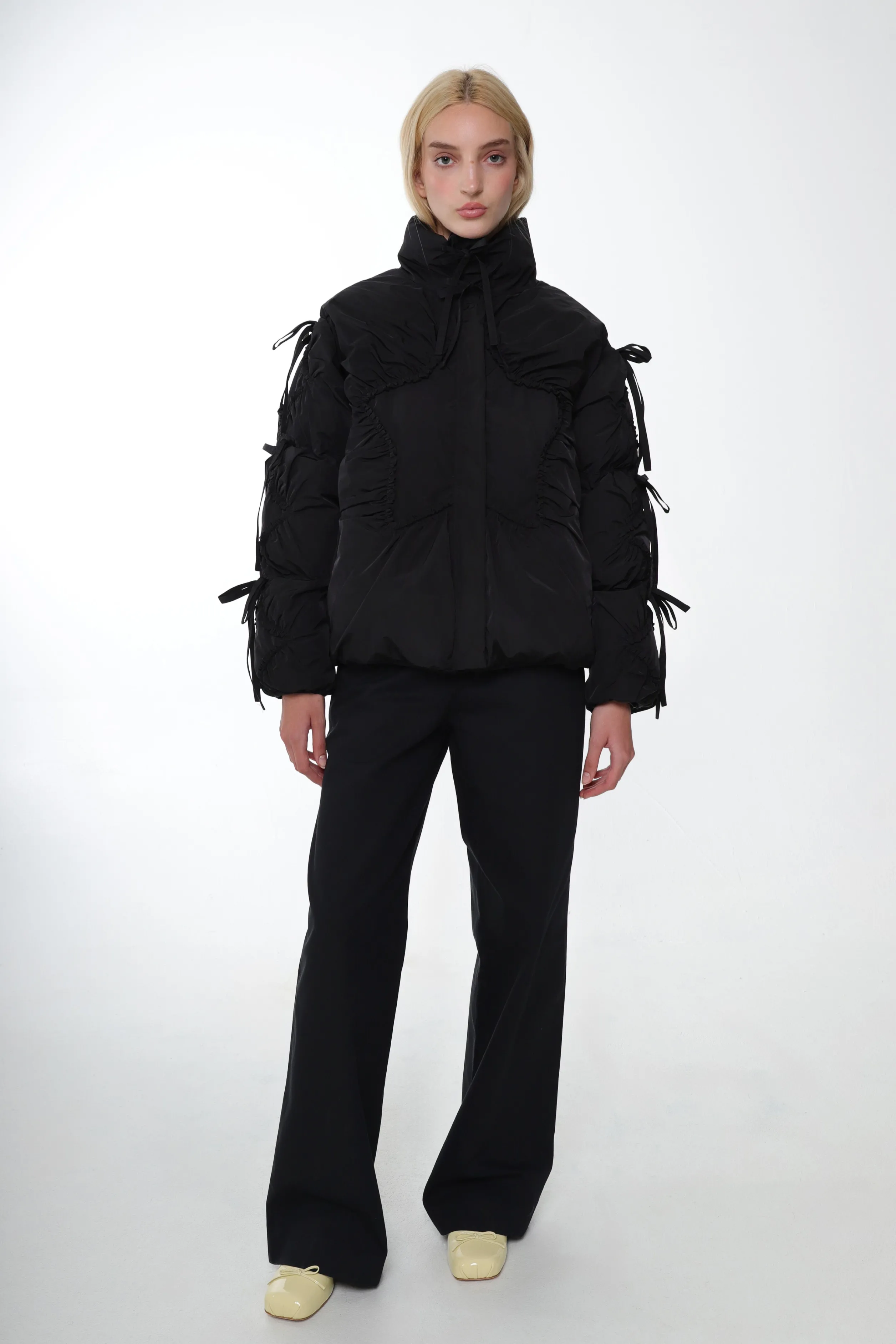 ETOILE PUFFER IN BLACK>SANDY LIANG Flash Sale