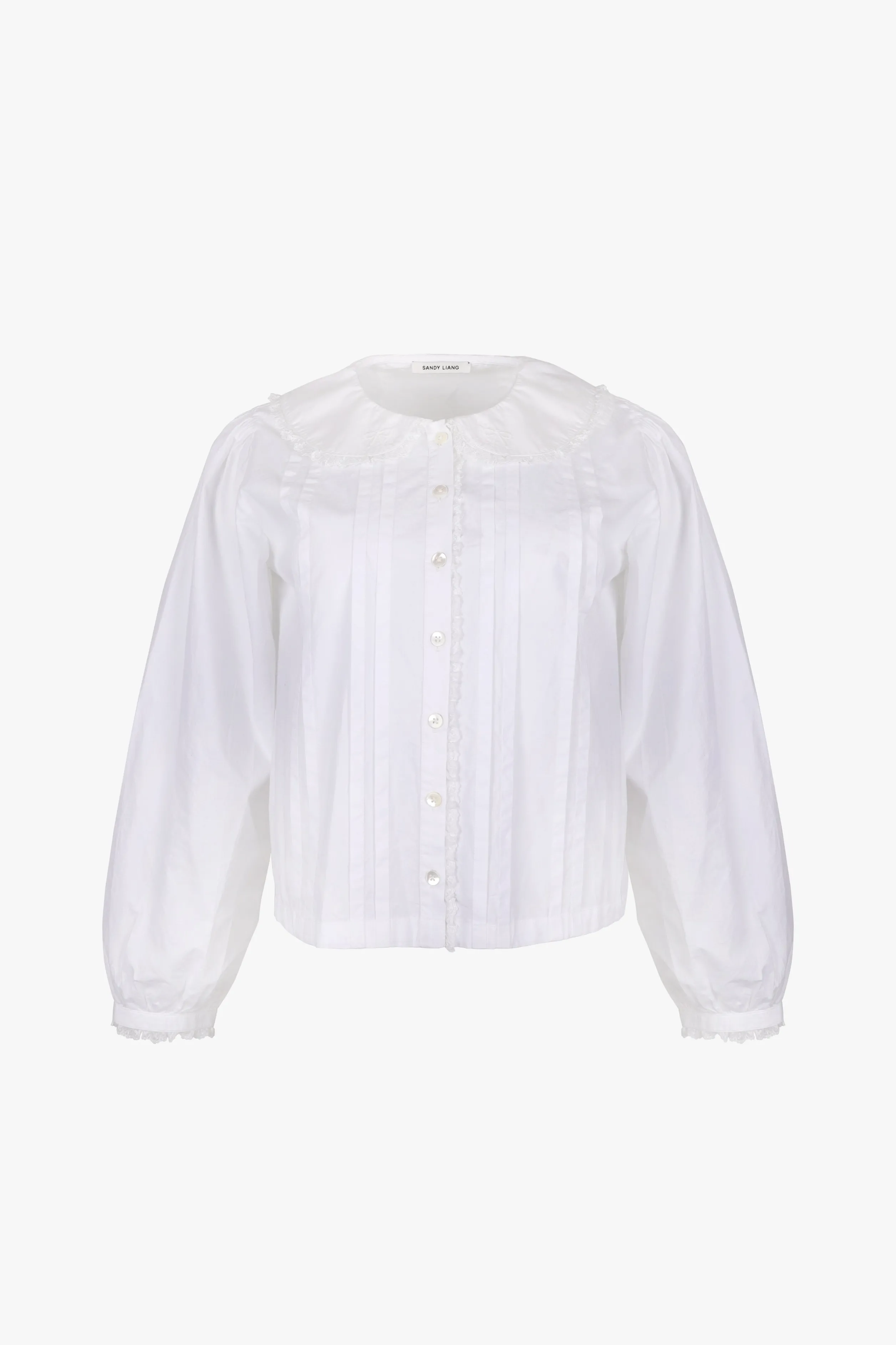 GROVE TOP IN WHITE>SANDY LIANG Store