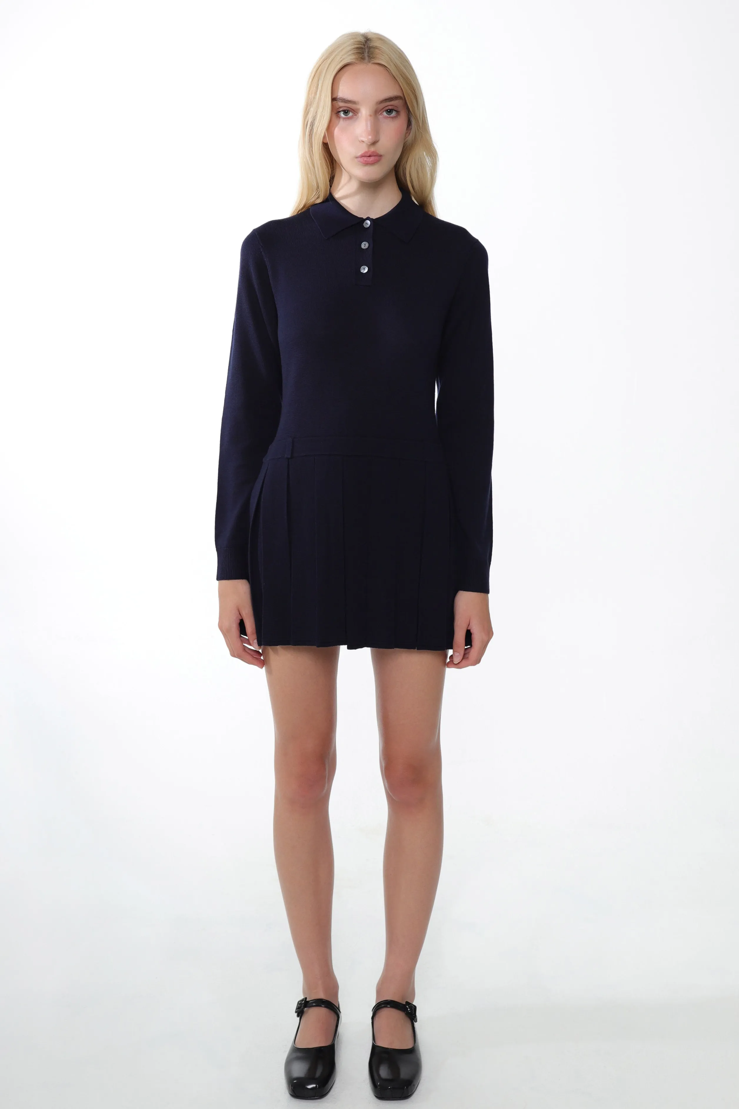 HAGUE SWEATER DRESS IN NAVY>SANDY LIANG Cheap