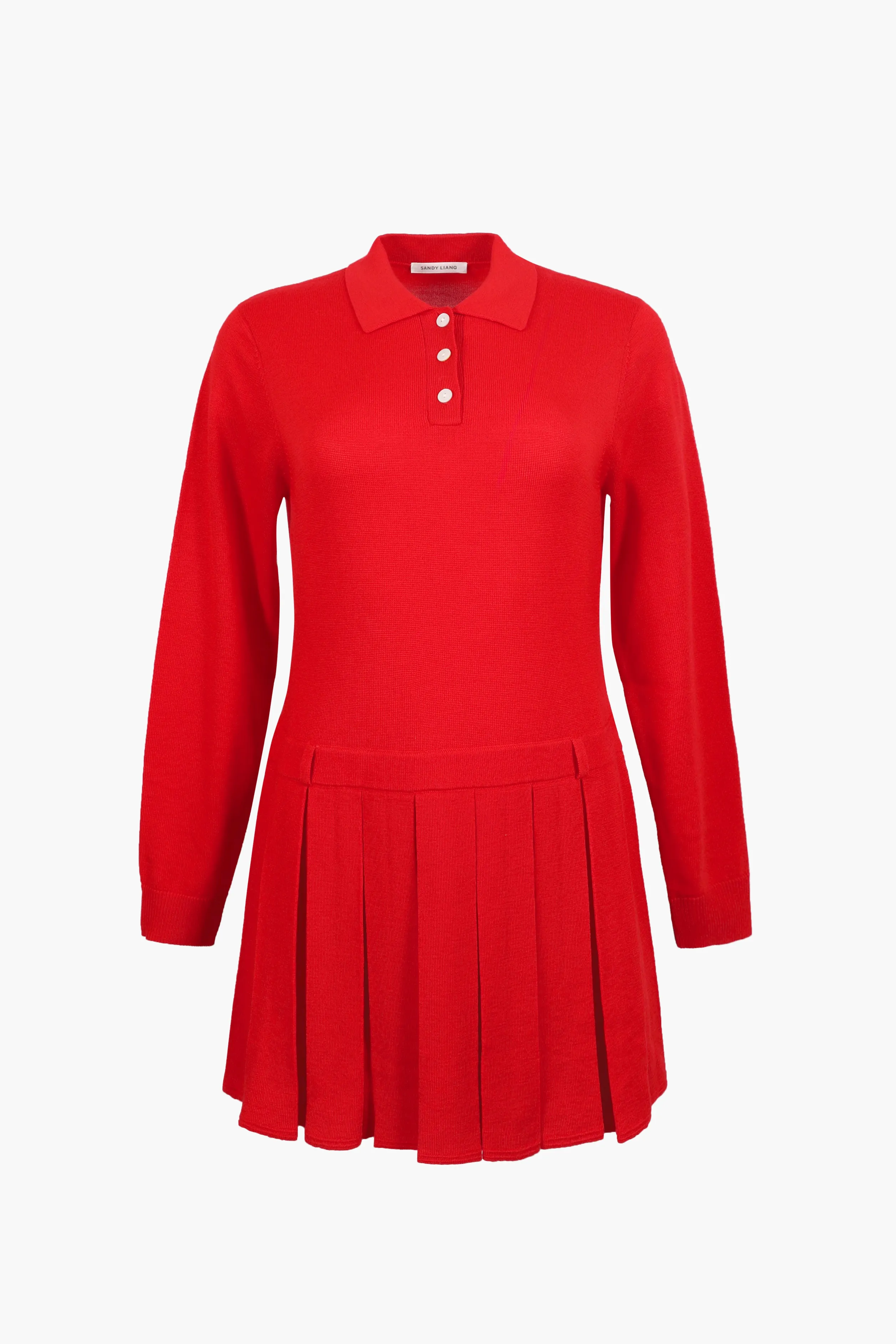 HAGUE SWEATER DRESS IN RED>SANDY LIANG Discount