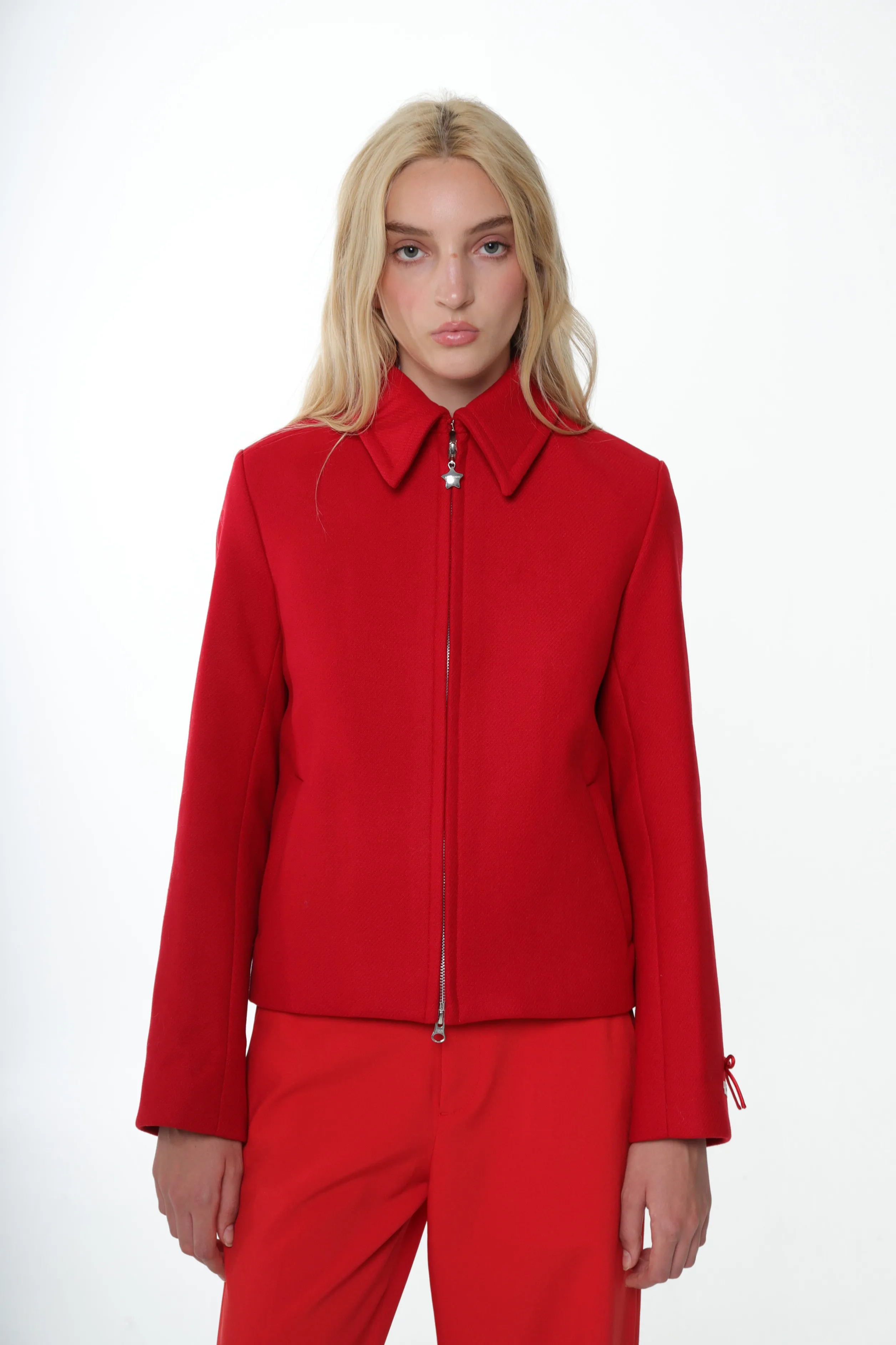 HELSA JACKET IN RED>SANDY LIANG Cheap