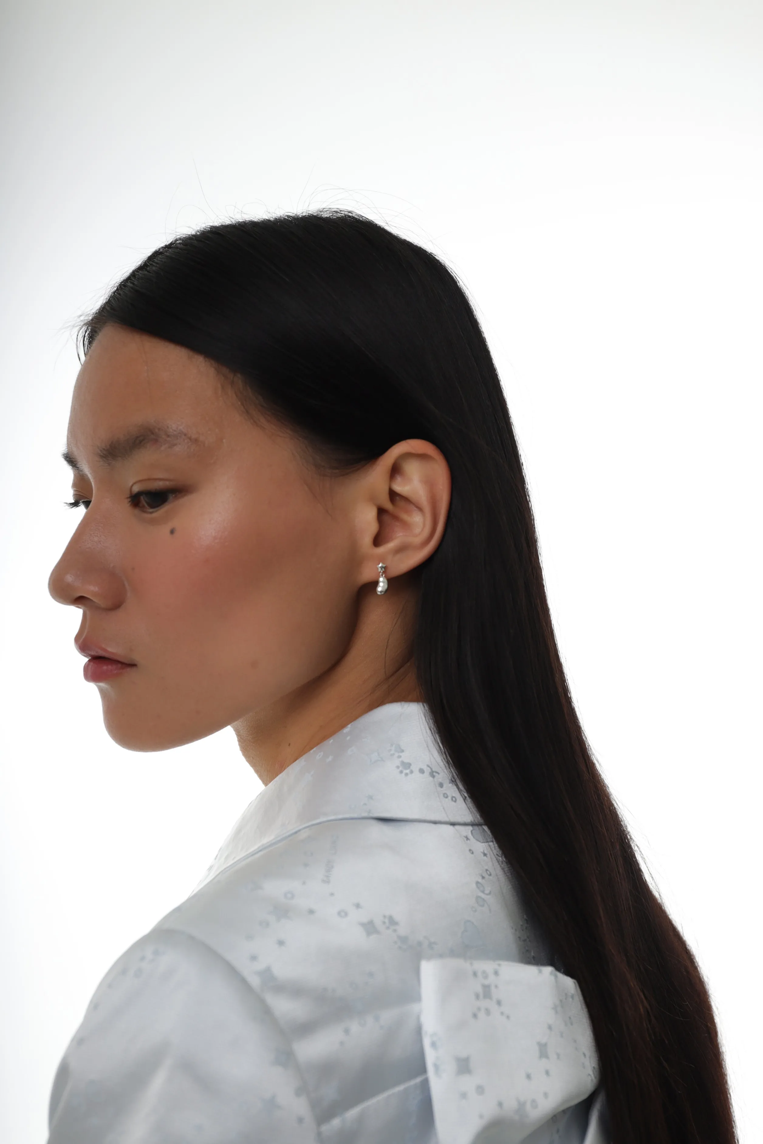 LIMA EARRINGS IN STERLING SILVER>SANDY LIANG Cheap