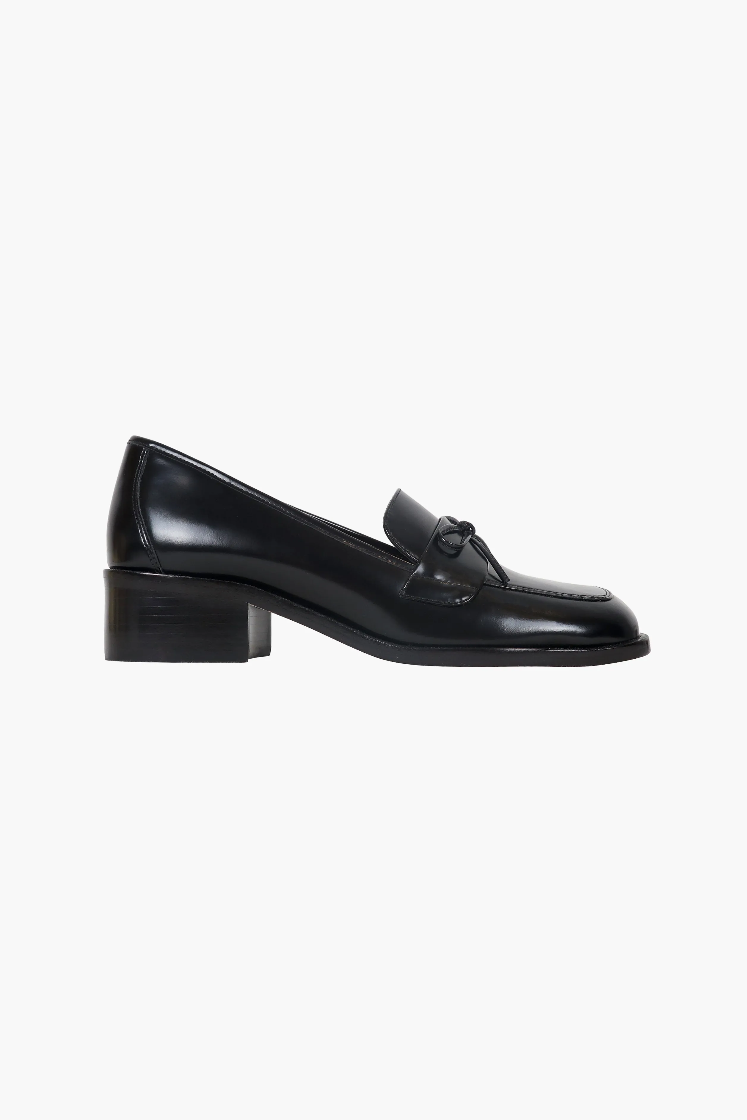 LOAFER IN BLACK SPAZZOLATO>SANDY LIANG New