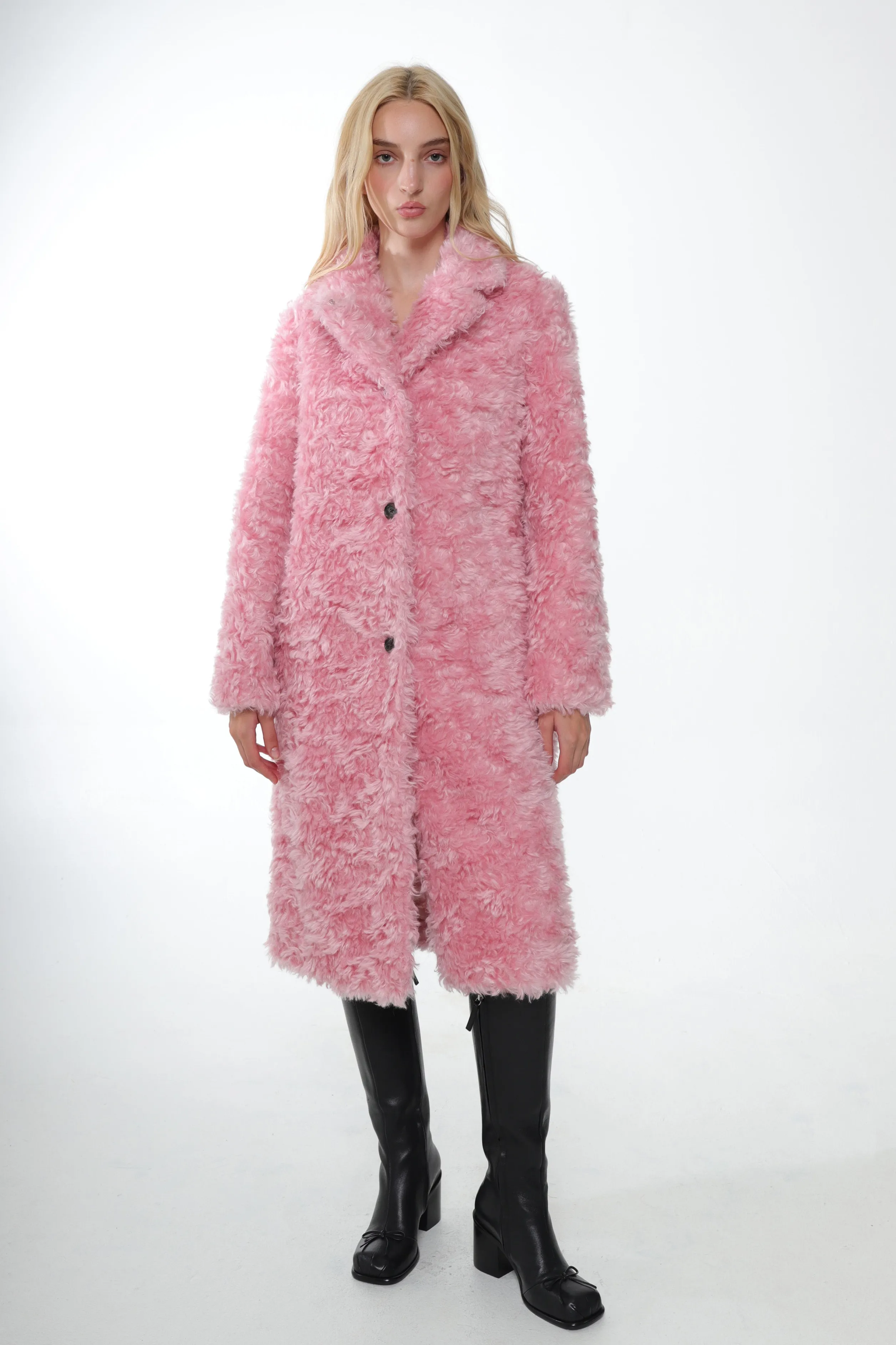 MARMALADE COAT IN PINK>SANDY LIANG Flash Sale