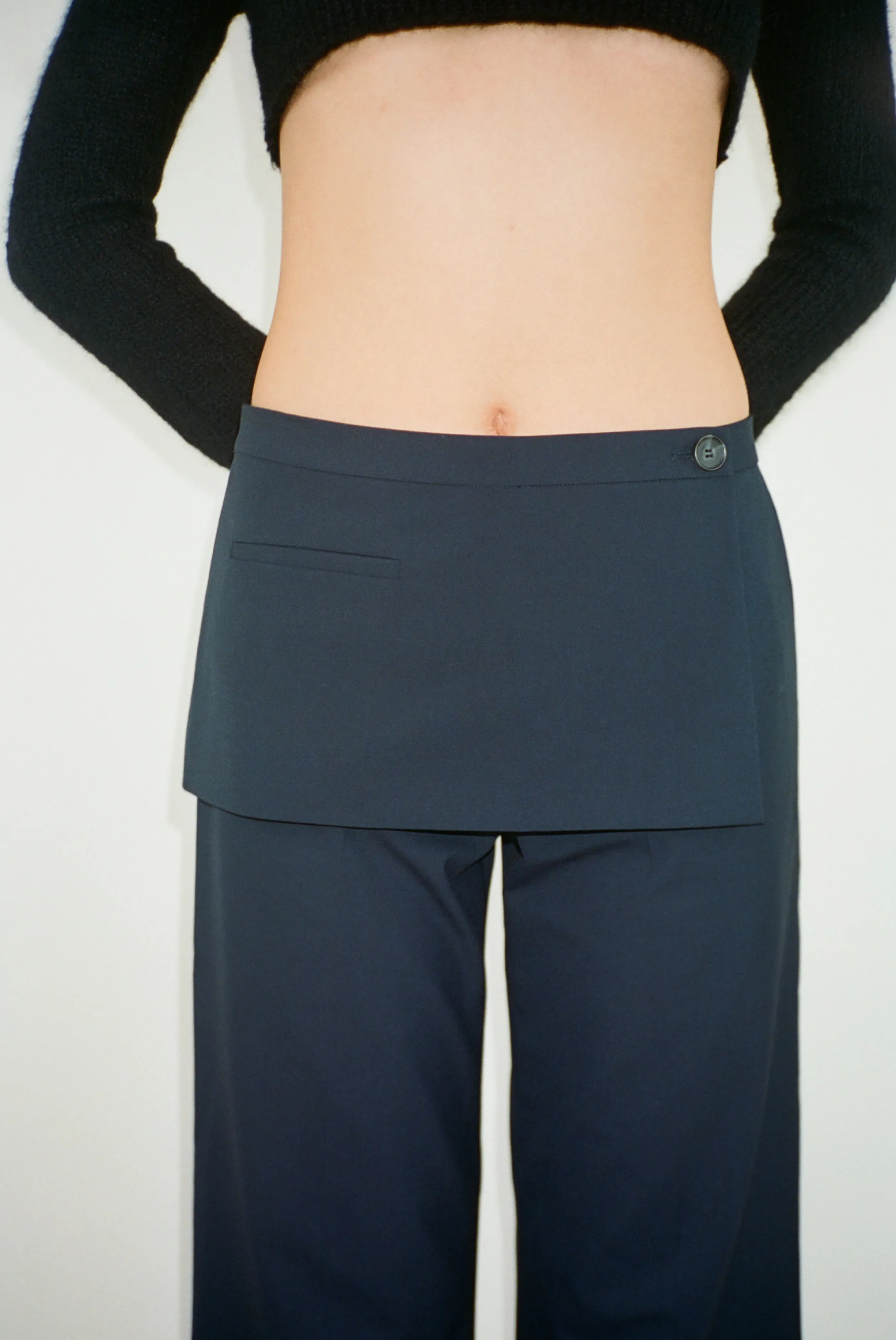 MOTT PANT IN NAVY>SANDY LIANG Sale