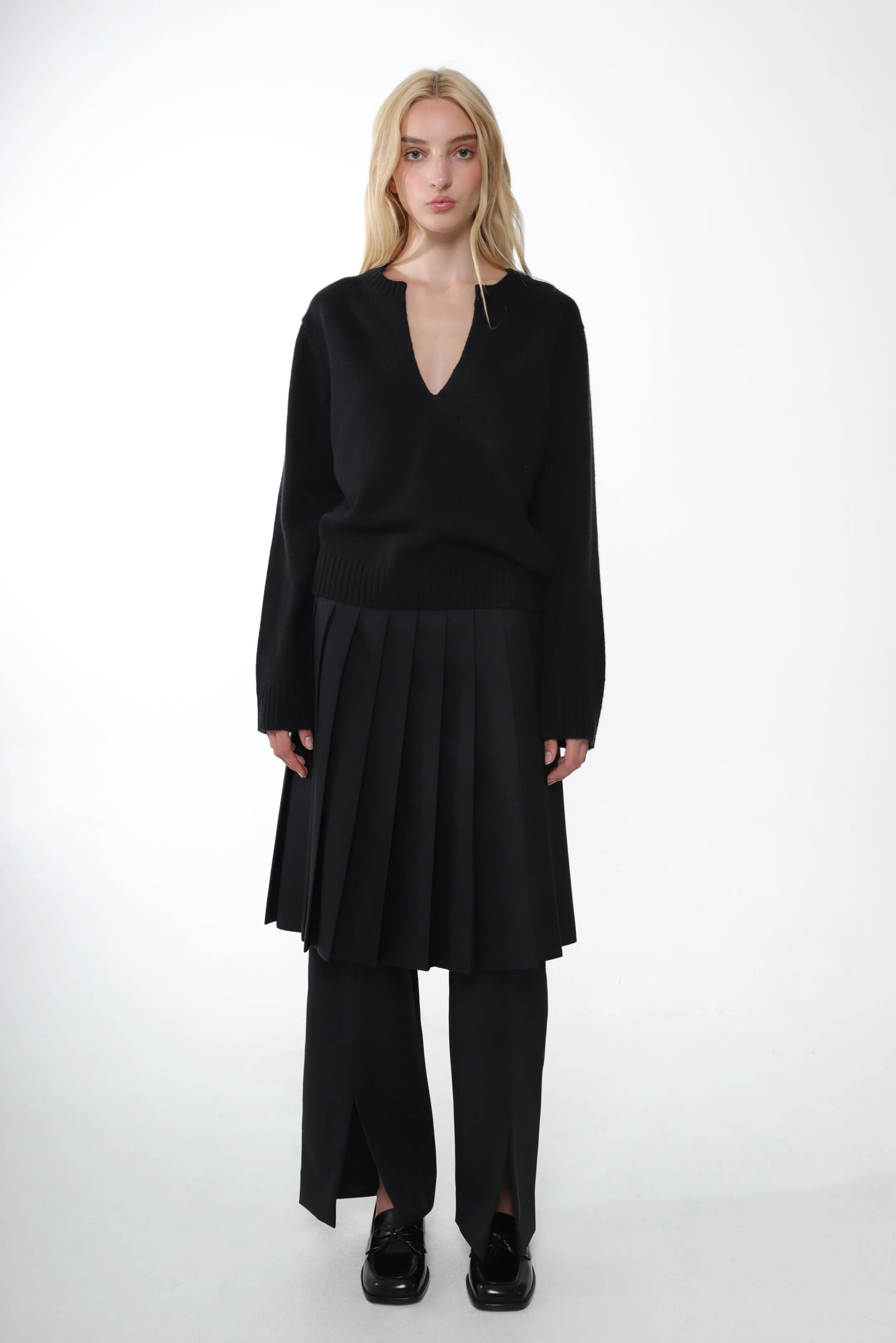 NESH CASHMERE SWEATER IN BLACK>SANDY LIANG Discount