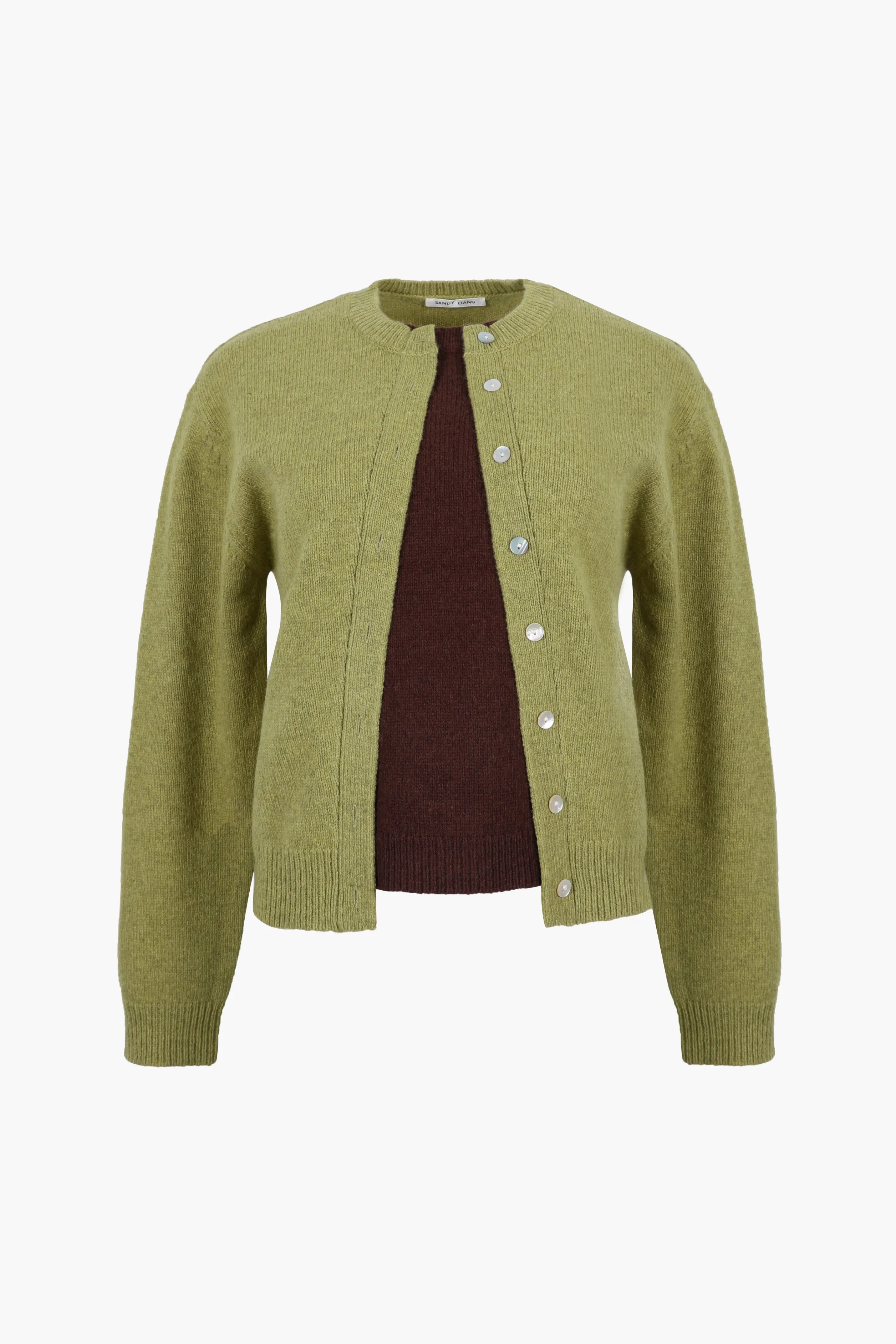 NEWT SWEATER IN GREEN>SANDY LIANG Store