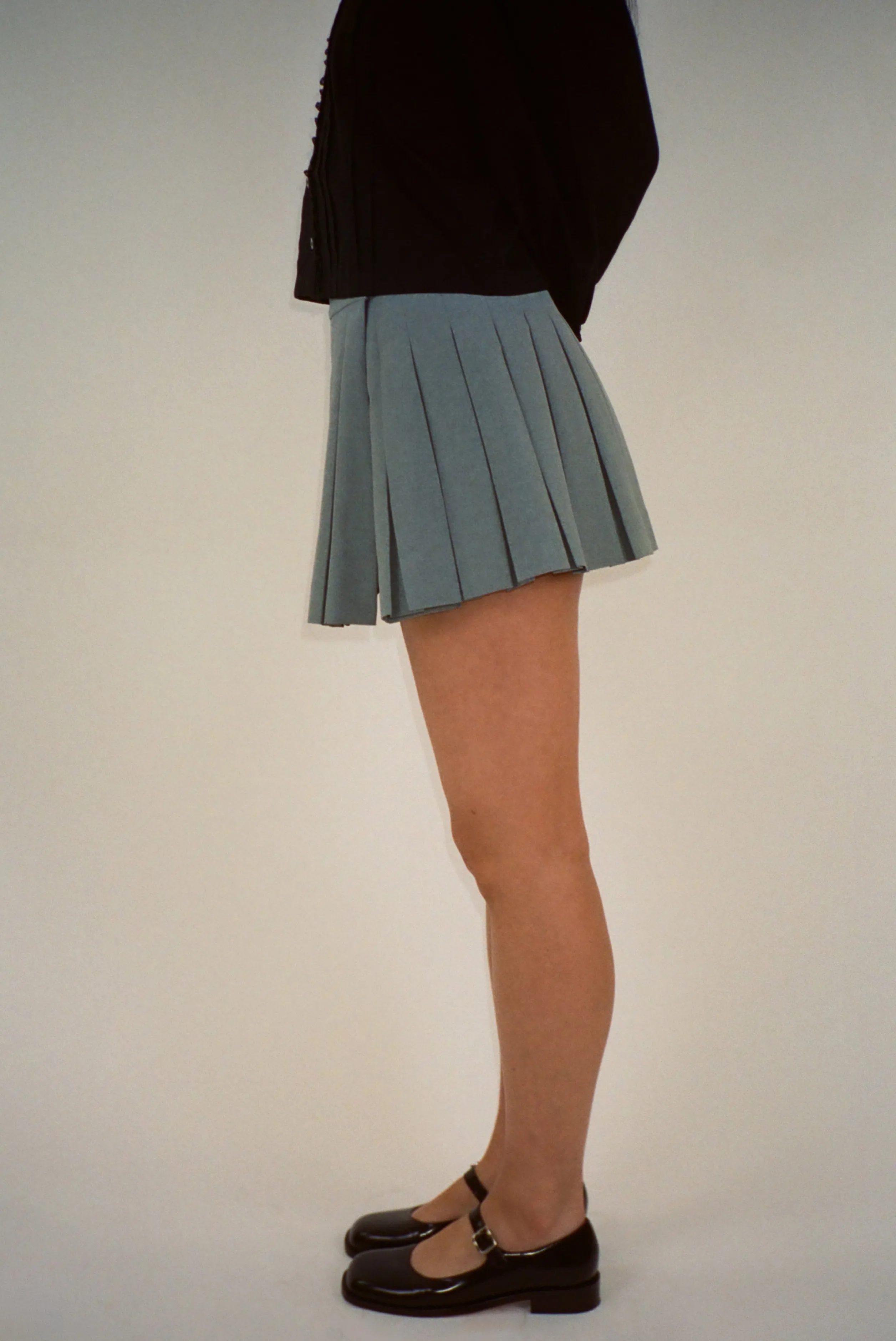 paris_skort_in_grey_2-1.webp PARIS SKORT IN GREY>SANDY LIANG Best Sale