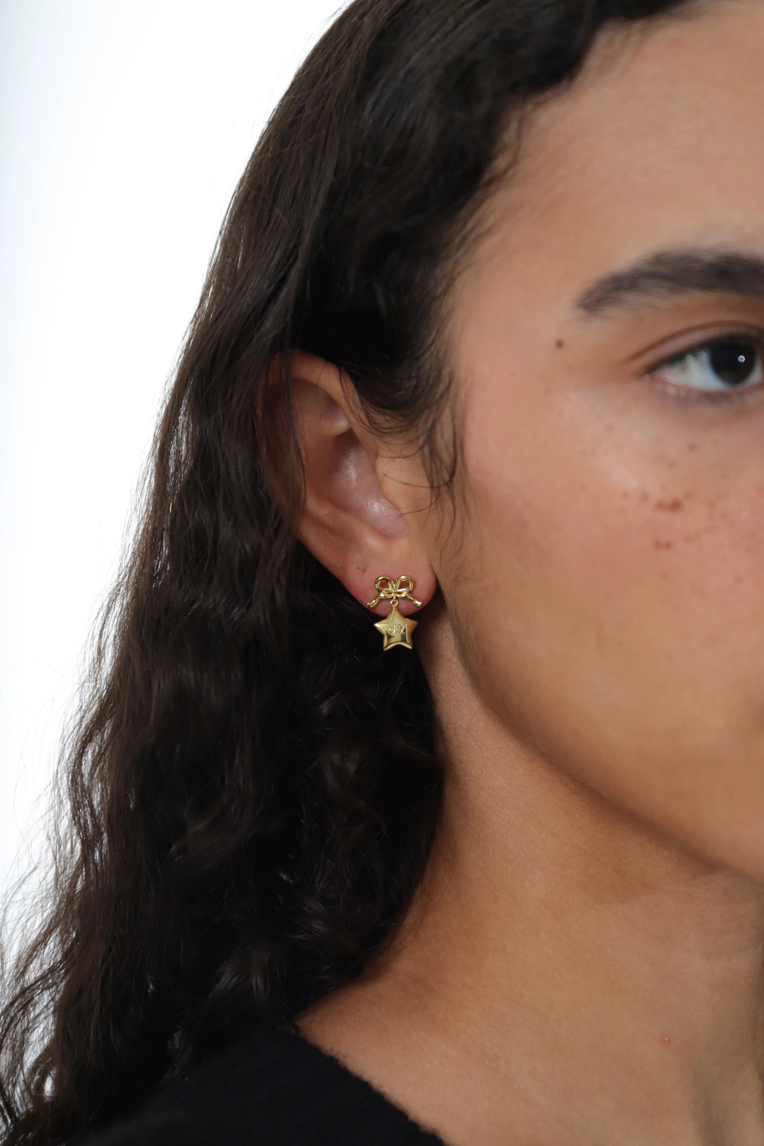 PIPPY STUDS IN GOLD VERMEIL>SANDY LIANG Best