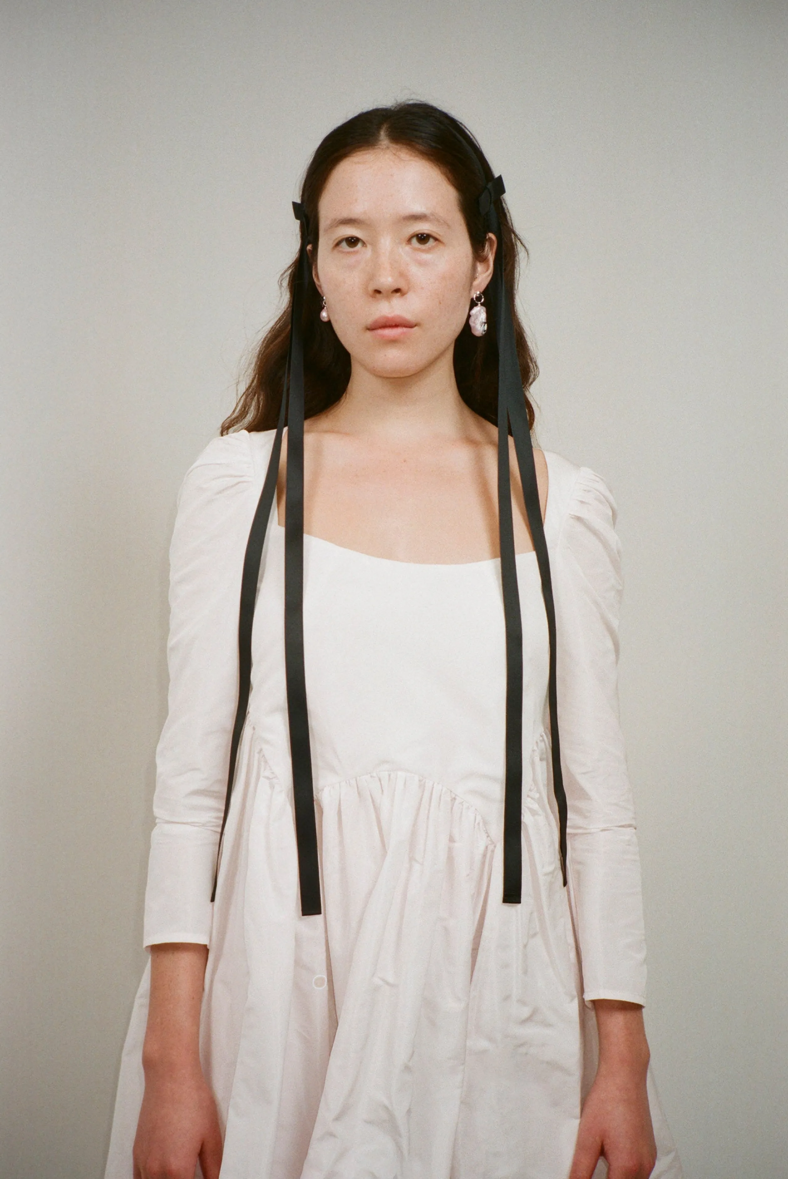 RECITAL HEADBAND IN BLACK>SANDY LIANG Sale