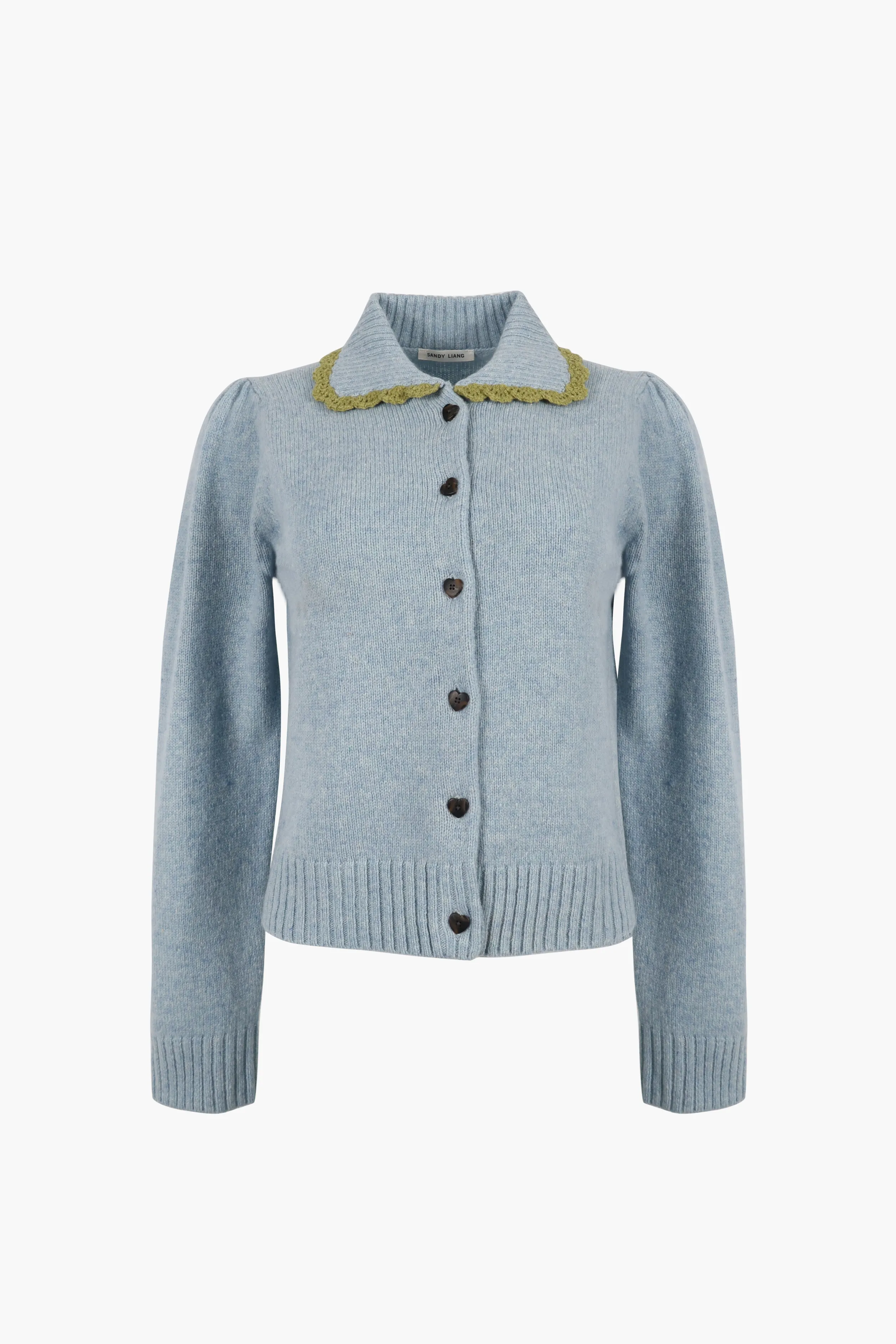ROCHE CARDIGAN IN LIGHT BLUE>SANDY LIANG Store
