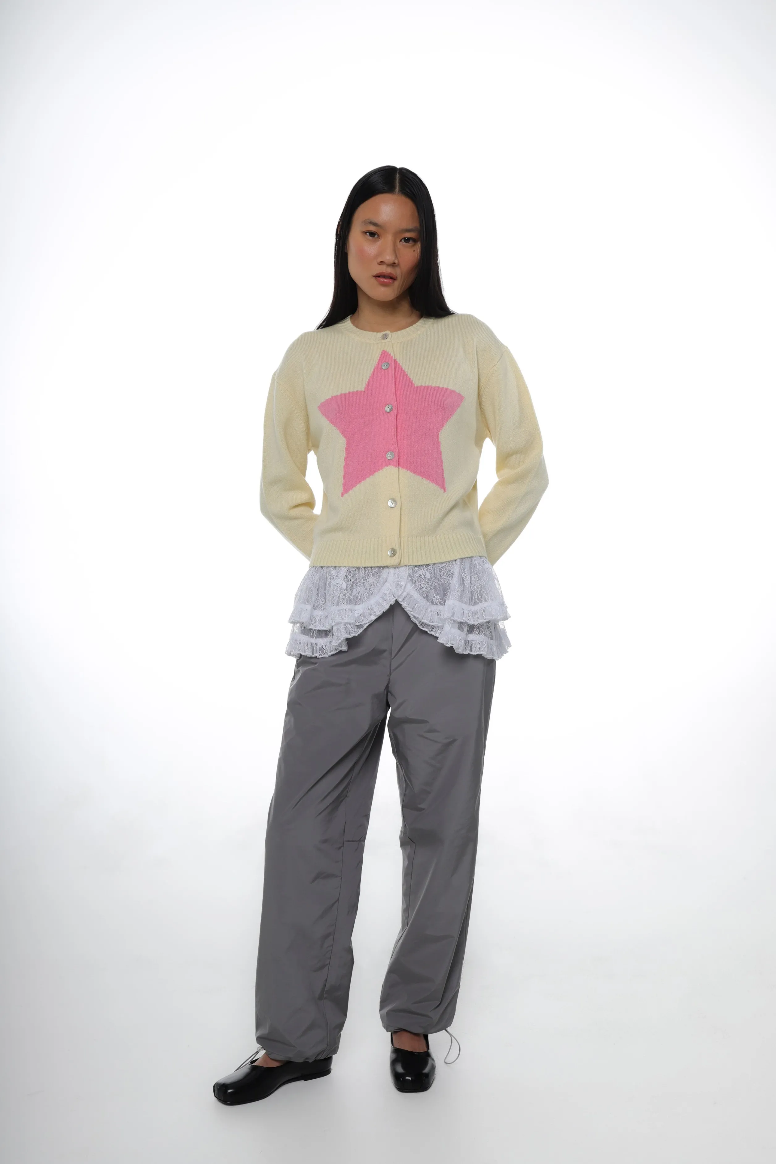 RODEZ PANTS IN GREY>SANDY LIANG Cheap