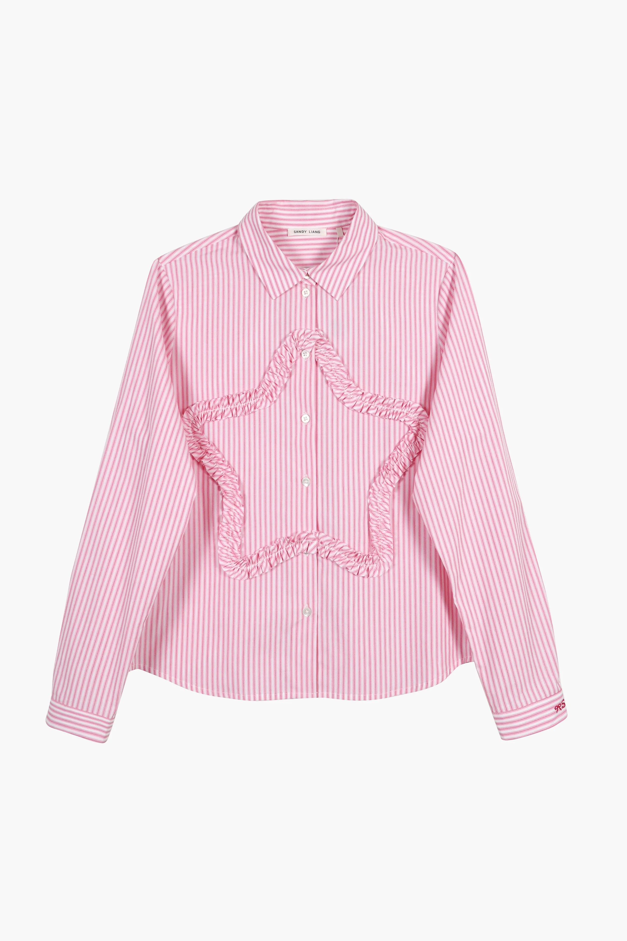 SIRIUS SHIRT IN PINK STRIPE>SANDY LIANG Discount