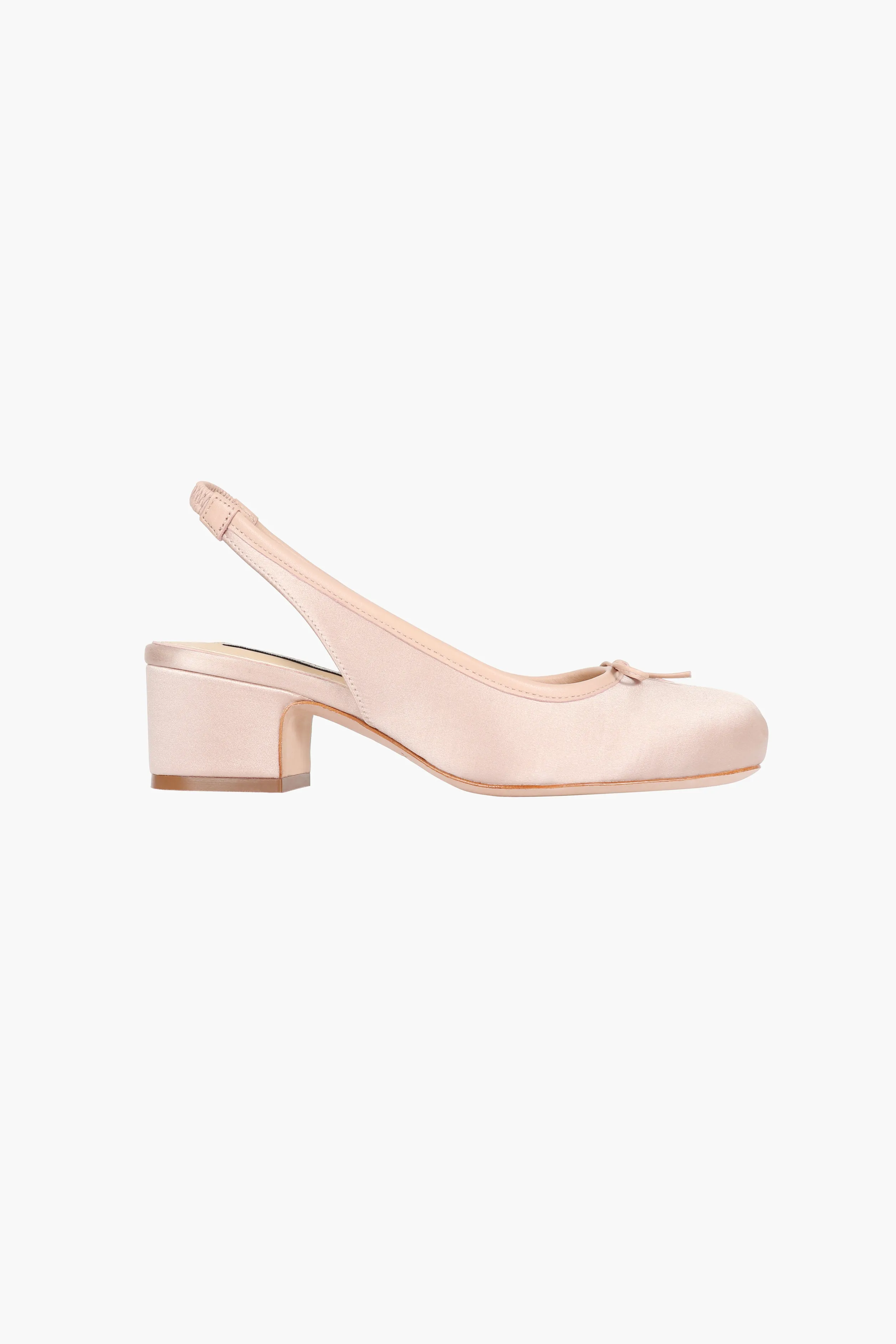 SLINGBACK 45 IN BALLET SATIN>SANDY LIANG Shop