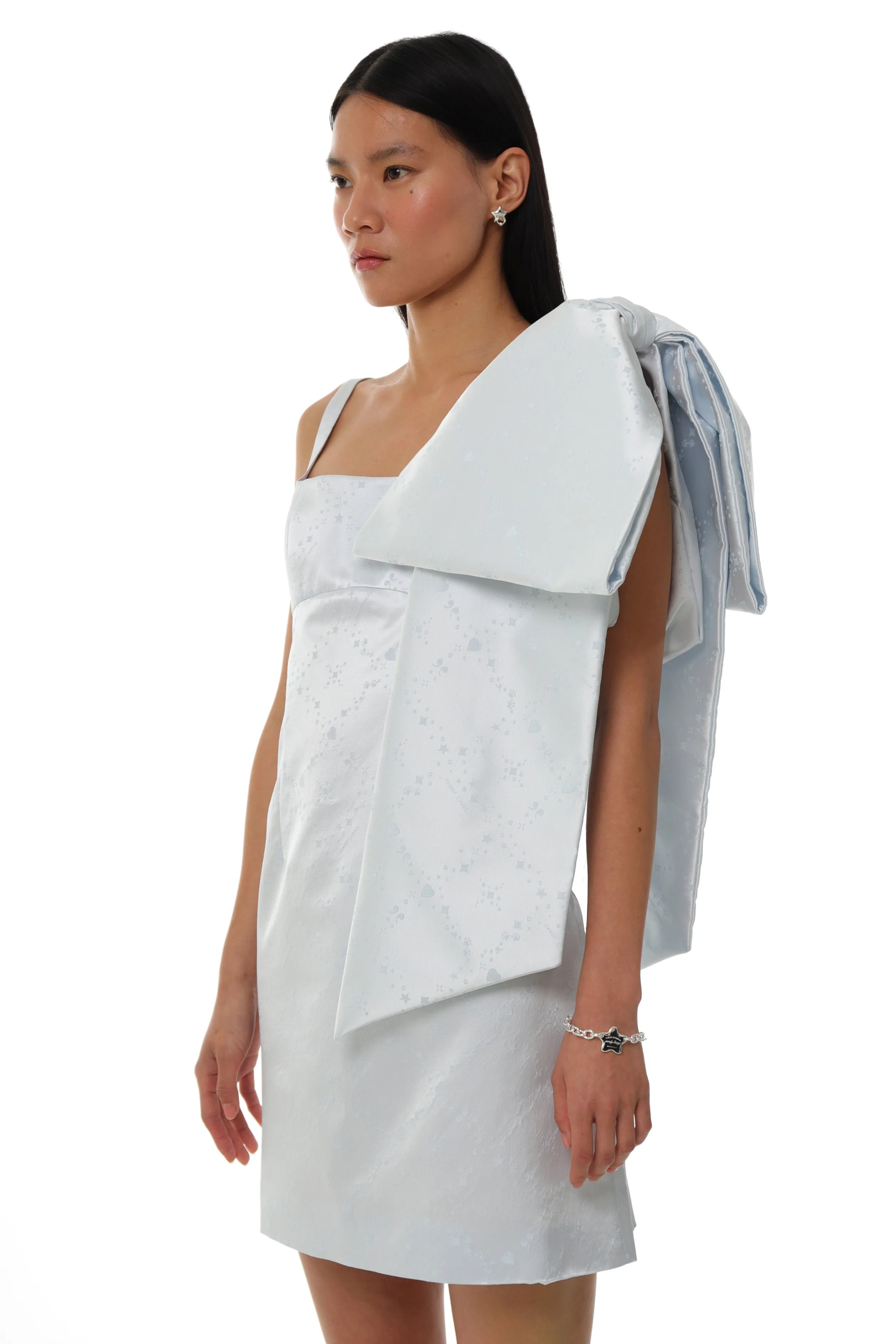 SMALL REGALO BAG IN ICE BLUE>SANDY LIANG Store