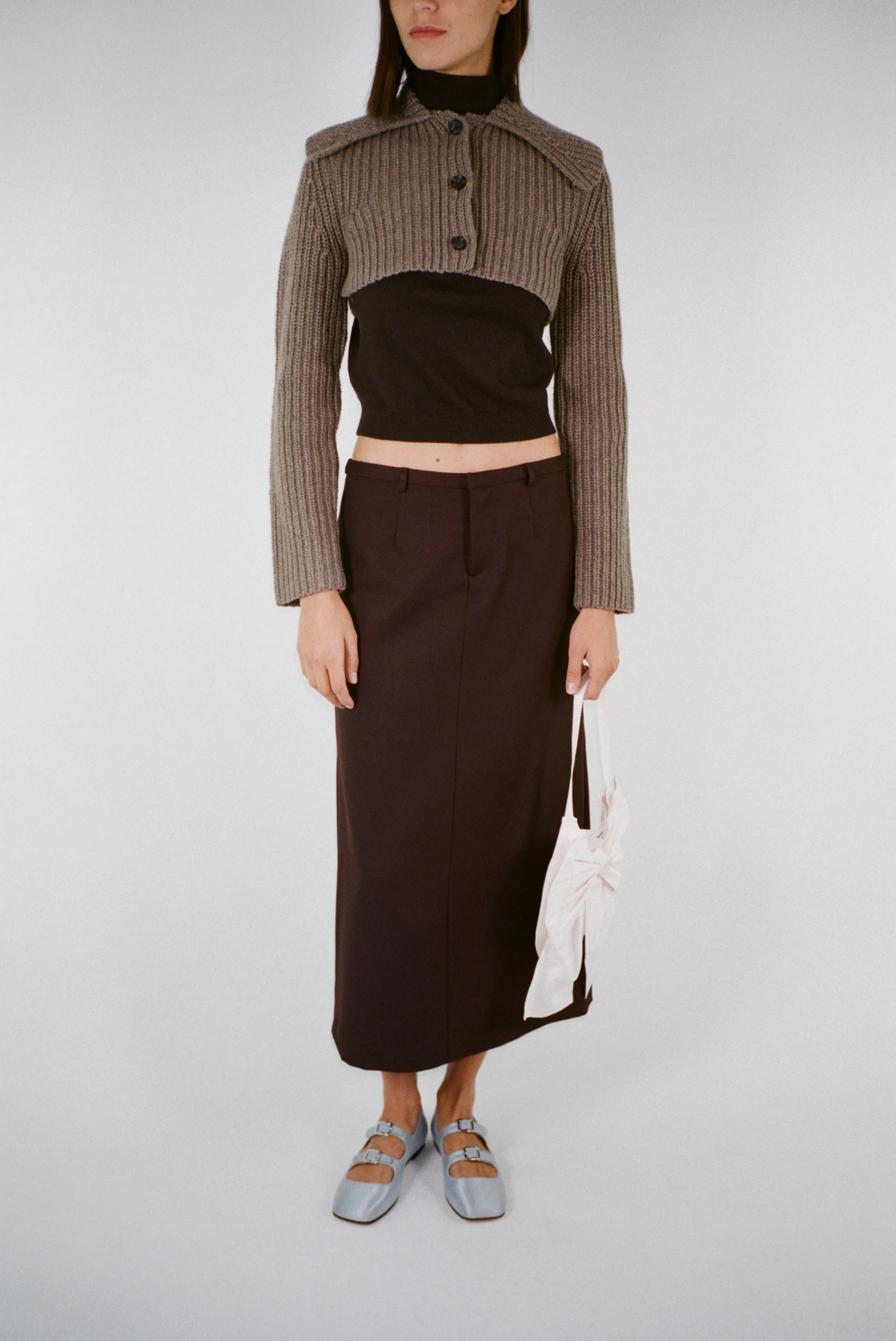 SOCKS SKIRT IN BRUNETTE>SANDY LIANG Online