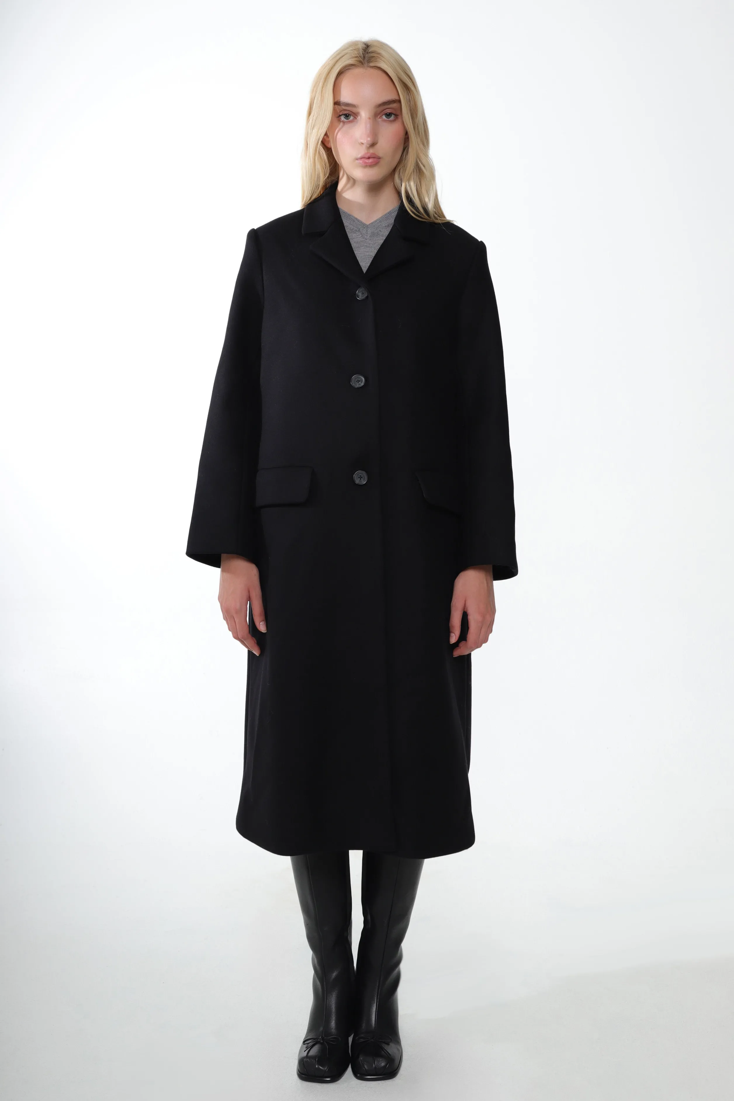SOYA COAT IN BLACK>SANDY LIANG Online