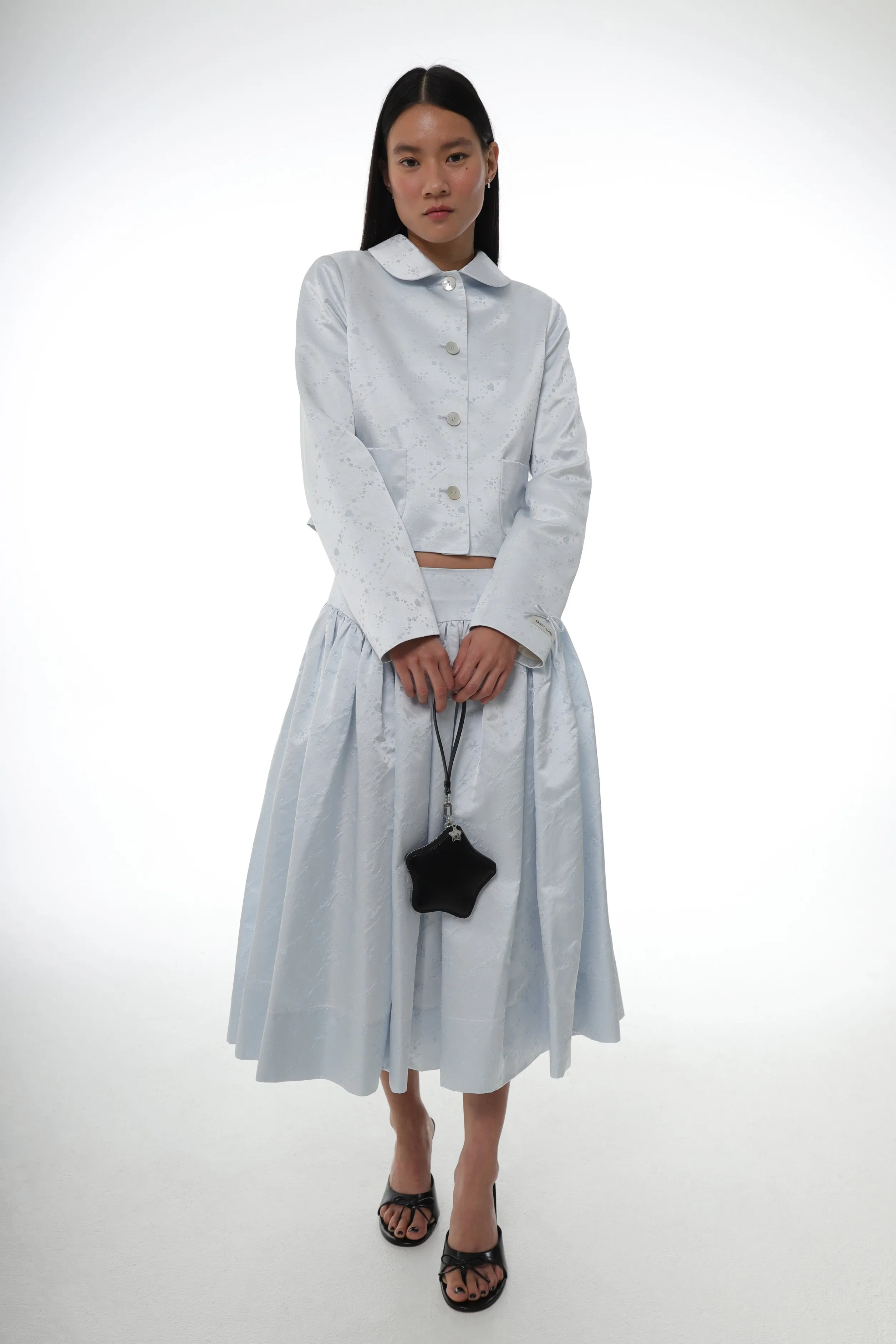 STAR POUCH IN BLACK>SANDY LIANG Sale