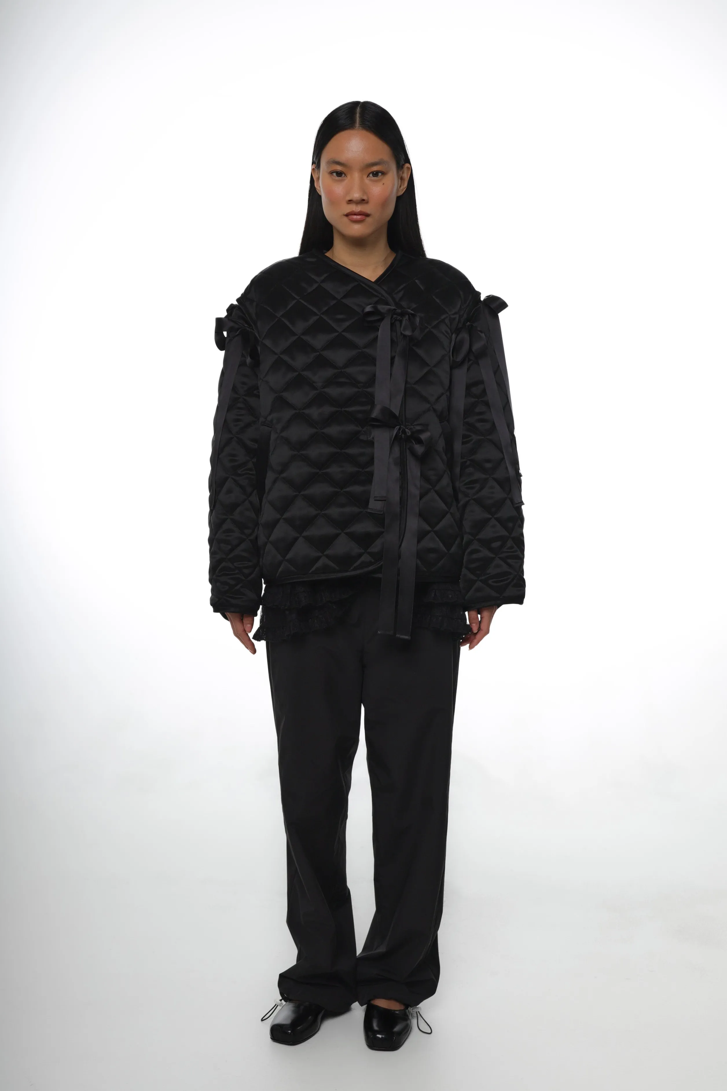 SUBI JACKET IN BLACK>SANDY LIANG Outlet