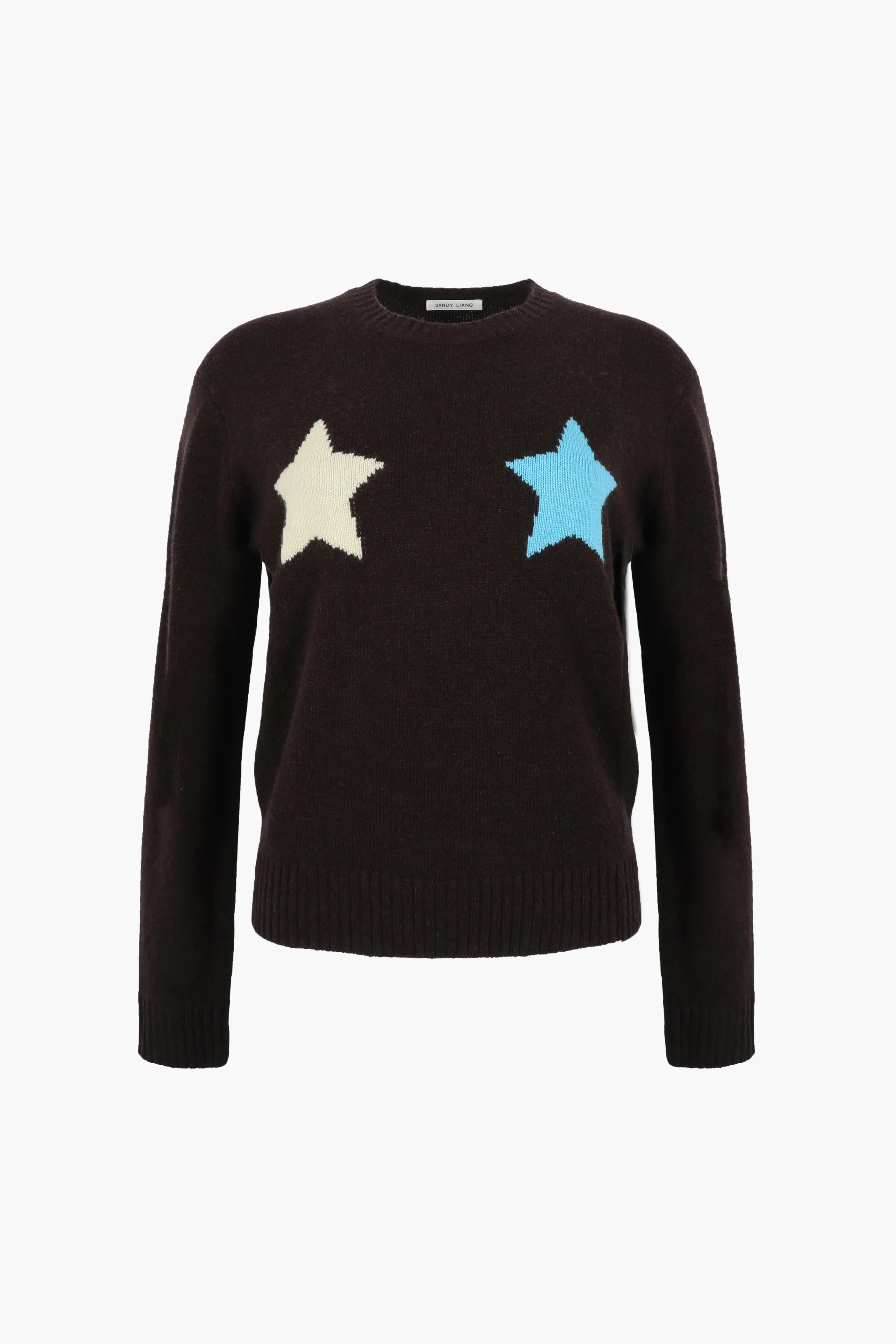 TROIS SWEATER IN DARK BROWN>SANDY LIANG Best