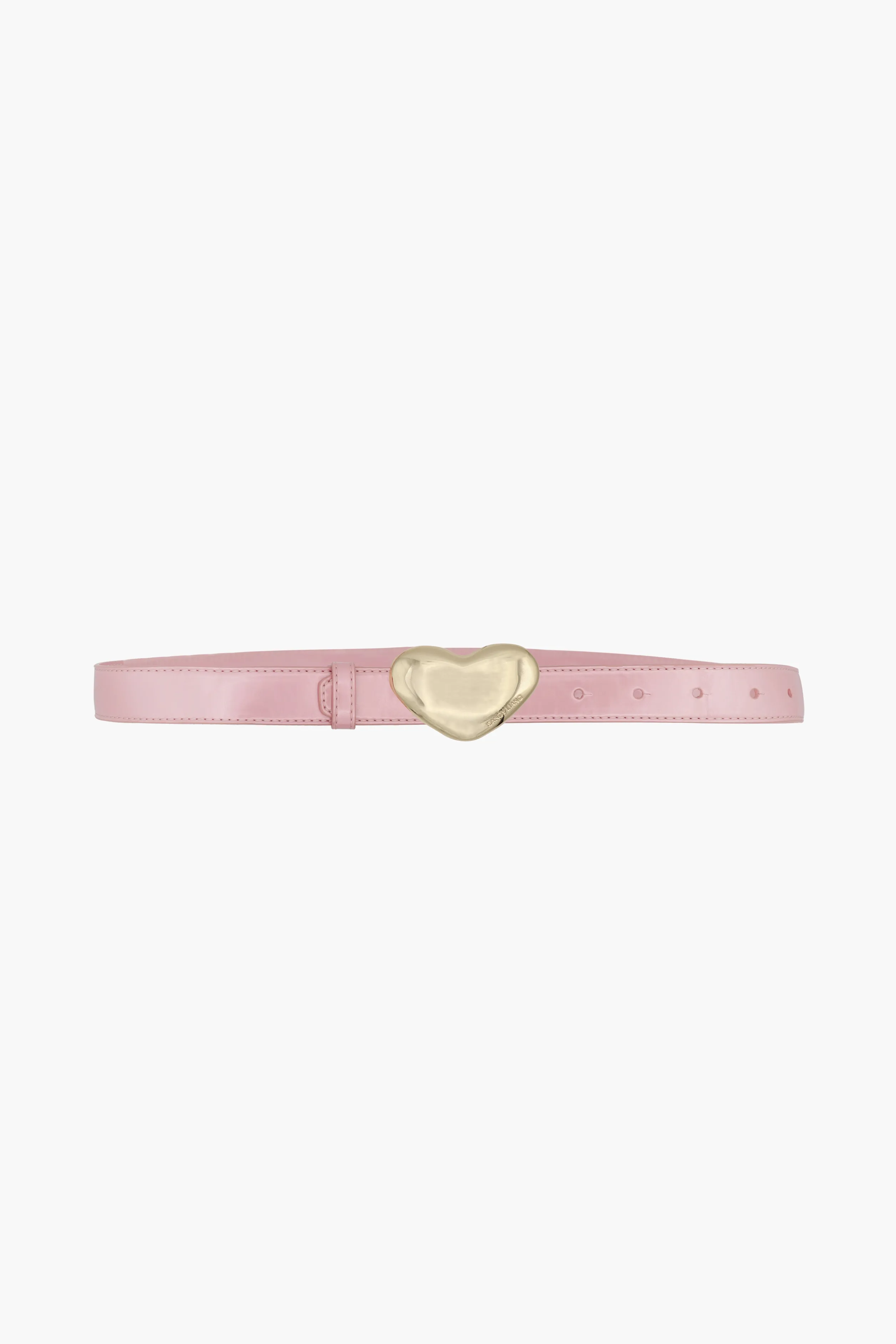 VALENTINE BELT IN METALLIC PINK>SANDY LIANG Flash Sale