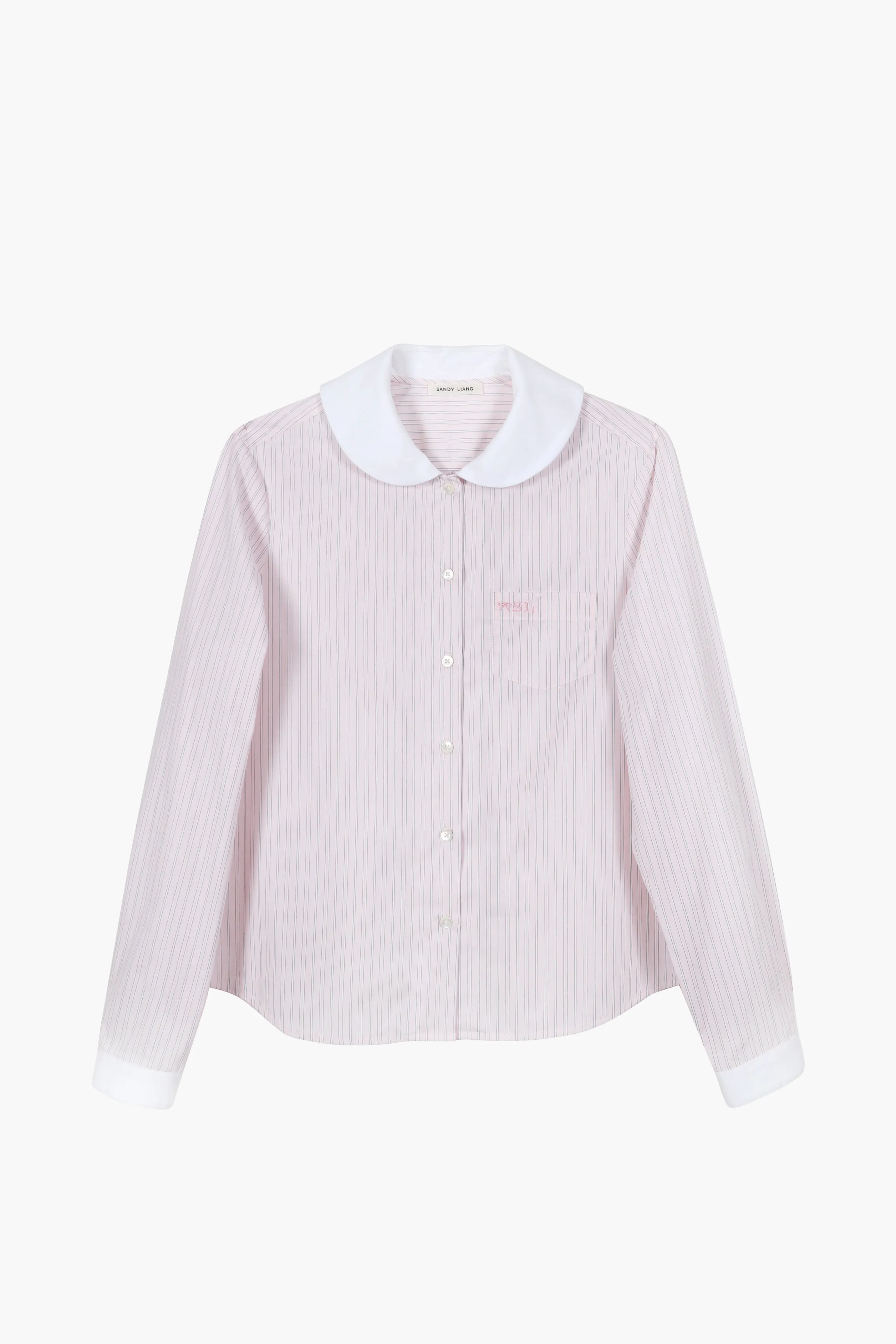 WILBUR TOP IN PINK STRIPE>SANDY LIANG Best