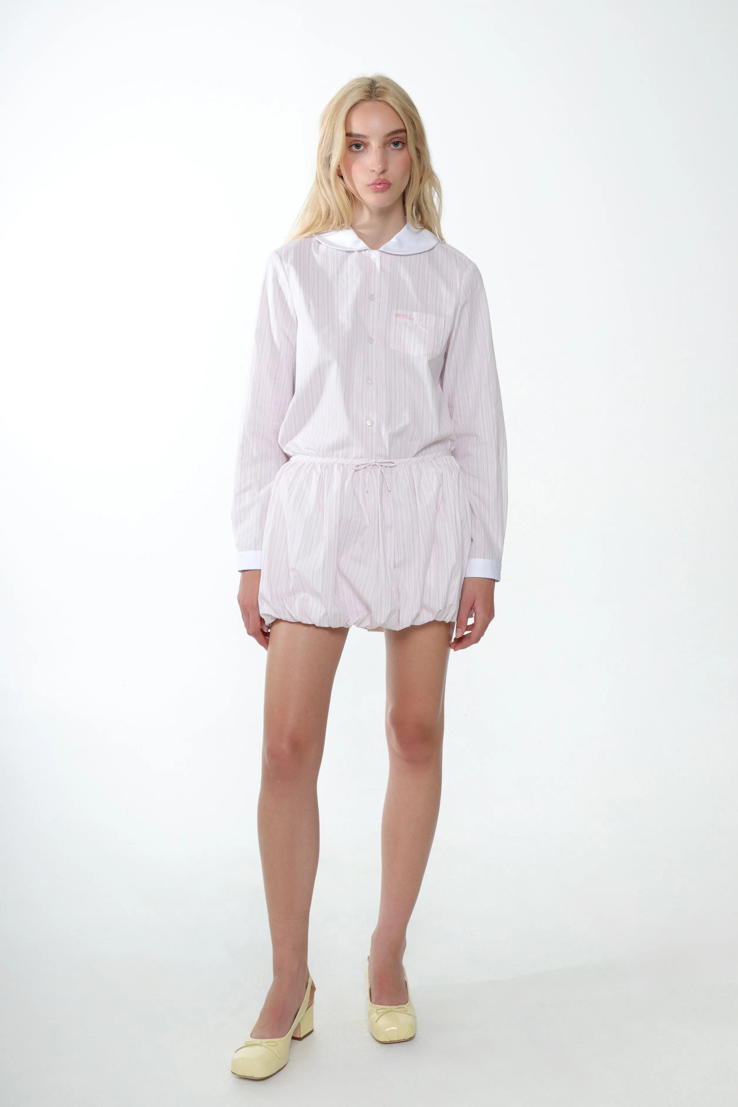 WILBUR TOP IN PINK STRIPE>SANDY LIANG Best